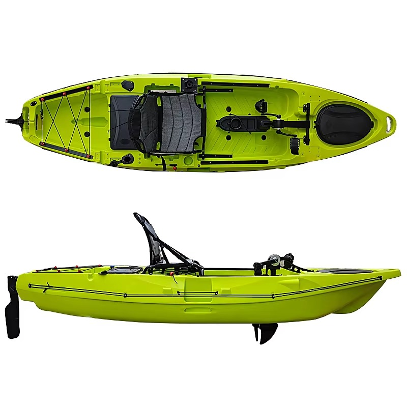 Fishing Kayak Pedal Drive - Kayak pancing laut 3,3m 11ft dengan