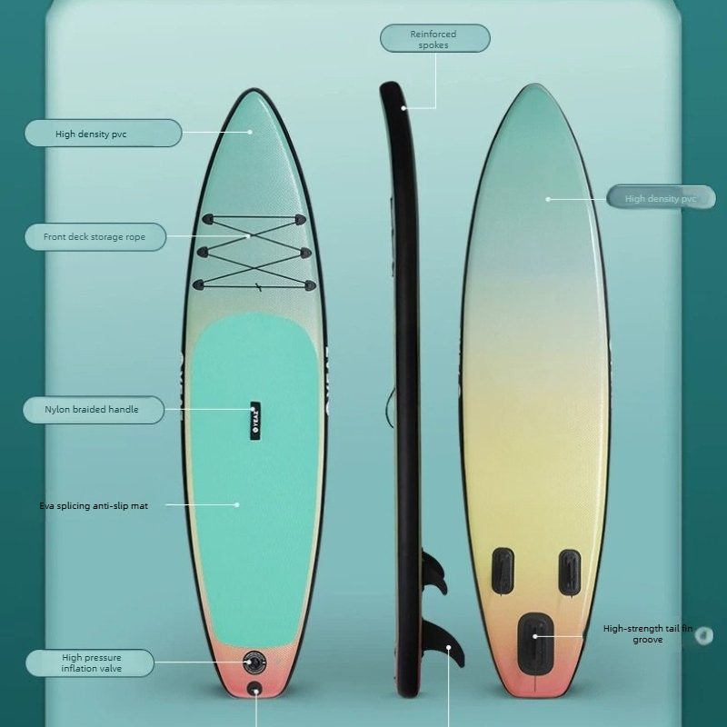 Fishing Kayak Inflatable - Papan Dayung Tiup Elektrik Bertenaga SUP