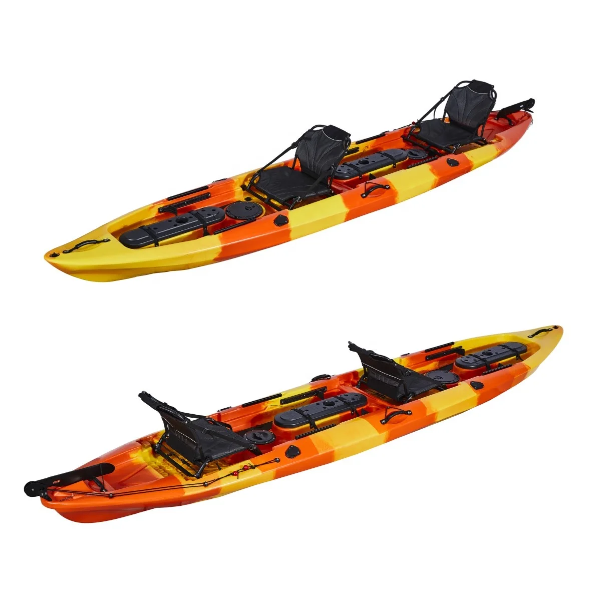 Fishing Kayak Paddle - Grosir 2 orang Kayak plastik untuk