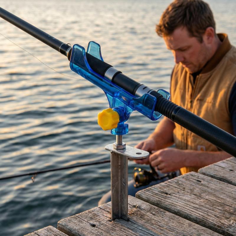 Fishing Kayak Rod Holder - Penyangga Joran Pancing 360 Dapat Disesuaikan