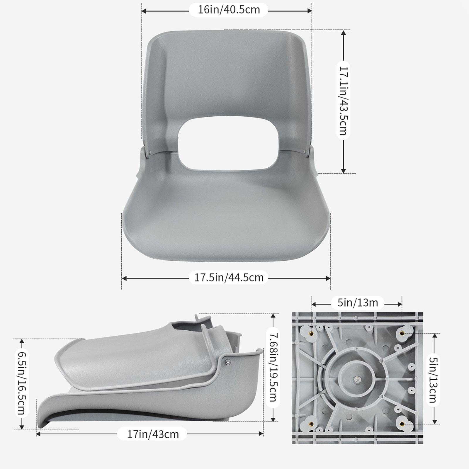 Fishing Kayak Seat - Kursi Perahu Lipat Sandaran Tinggi Bahan