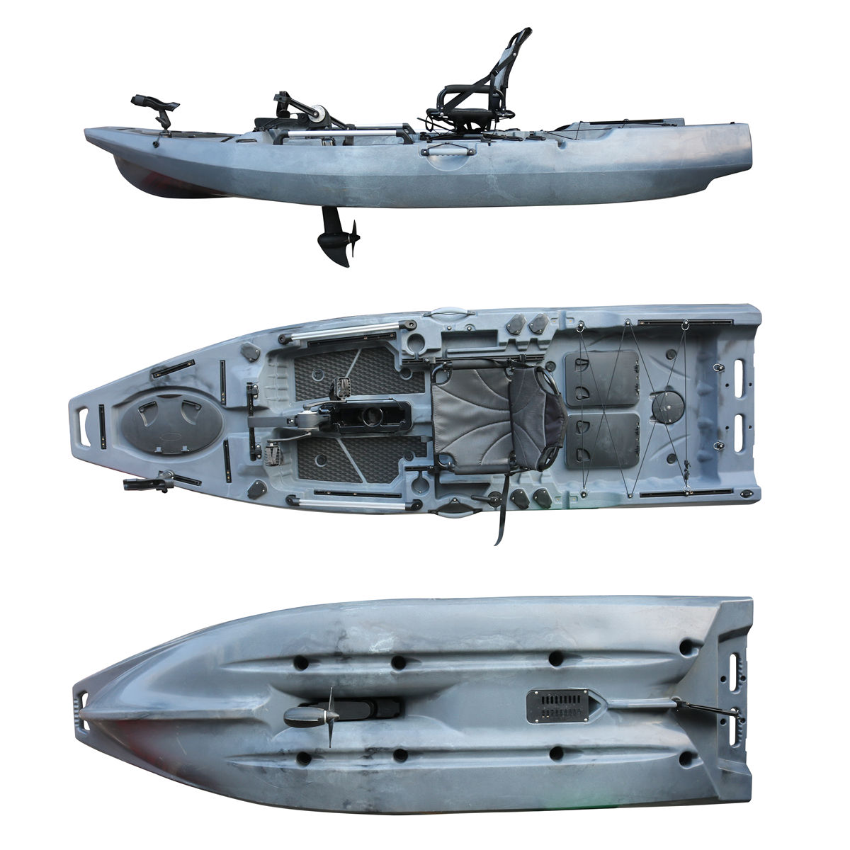 Fishing Kayak Sit On Top - Kayak Pancing Viking 2026 1 Orang,