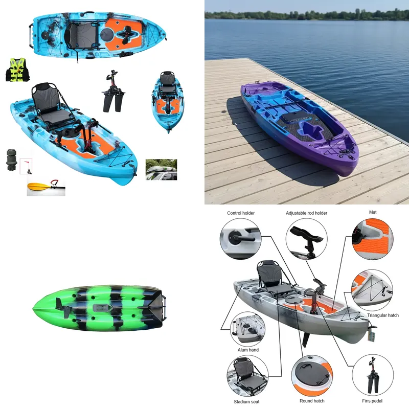 Fishing Kayak Sit On Top - Perahu Kano Viking Ocean Single Sit-On-Top