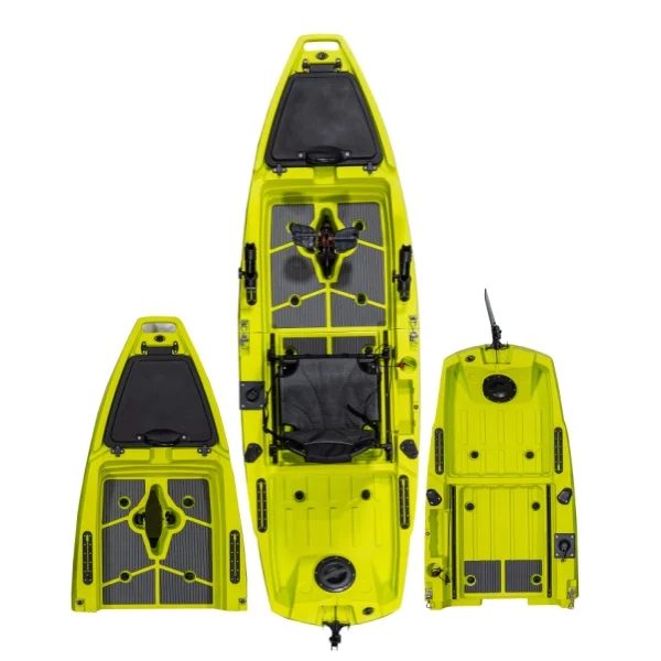 Fishing Kayak Pedal Drive - Pedal penggerak plastik 1 orang Modular,