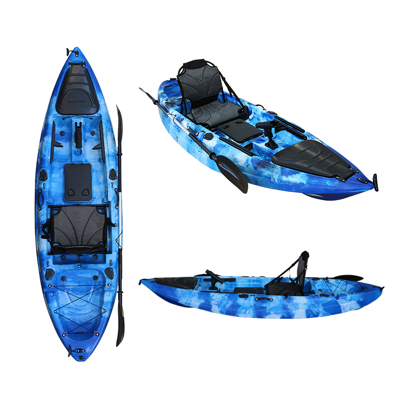 Fishing Kayak Pedal Drive - Kayak Pedal Pancing Satu Tempat Duduk