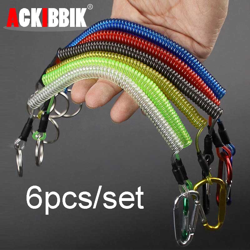 Ackibbik 6 buah tali pancing d - Fishing Kayak Paddle Leash ulasan dan harga