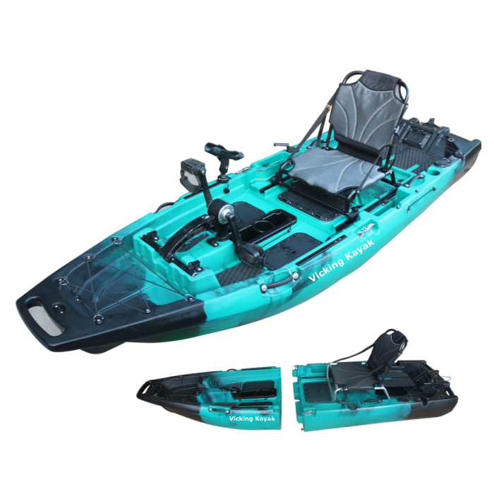 Kayak Modular Baru 2025 9.5ft  - Fishing Kayak Paddle ulasan dan harga