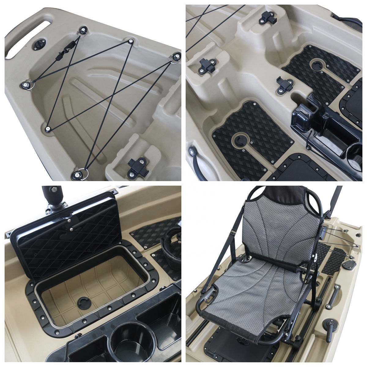 Kayak Modular Baru 2025 9.5ft  - Fishing Kayak Paddle ulasan dan harga