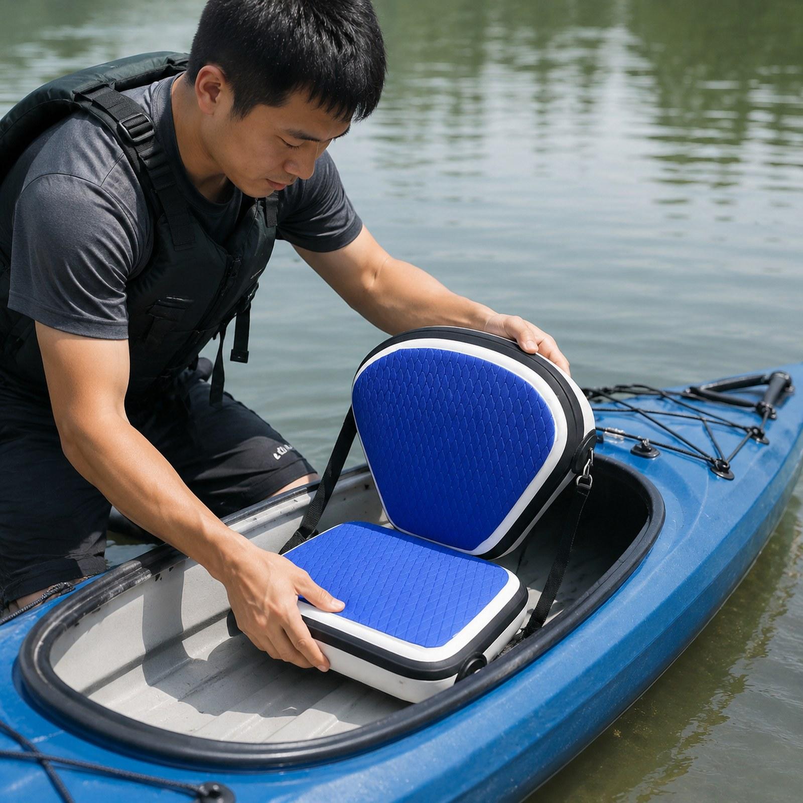 Kursi Kayak PVC yang Dapat Dis - Fishing Kayak Seat ulasan dan harga