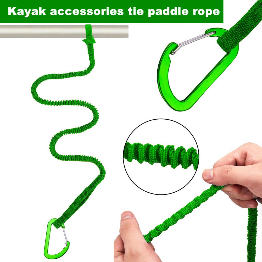 Tali pengait Kayak, 1/2/4 buah - Fishing Kayak Paddle Leash ulasan dan harga