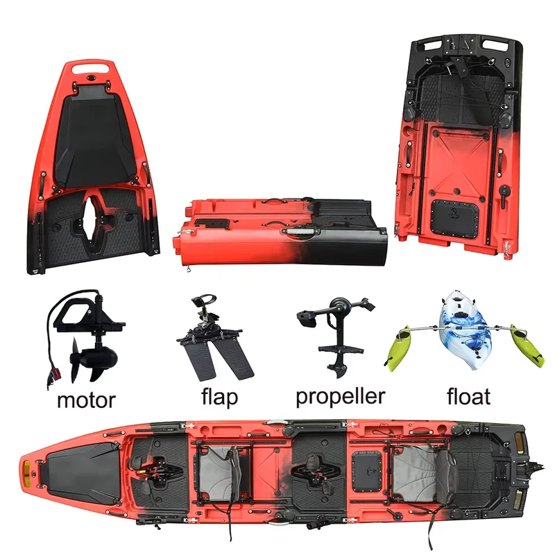 Kayak Pedal Drive Tandem 3 Bag - Fishing Kayak Pedal Drive ulasan dan harga