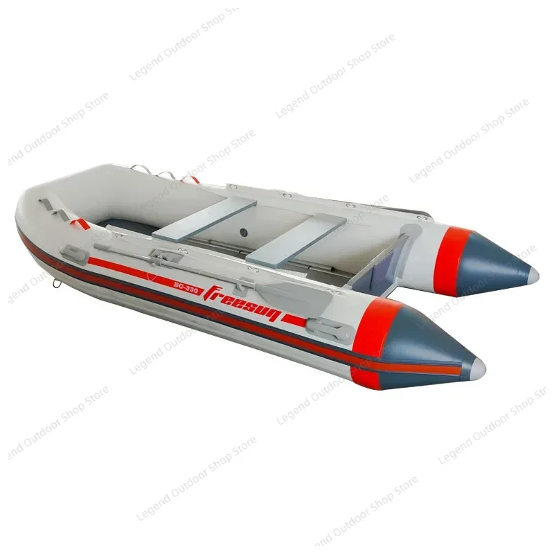 Kayak Tiup 2 Orang dengan Dasa - Fishing Kayak Inflatable ulasan dan harga