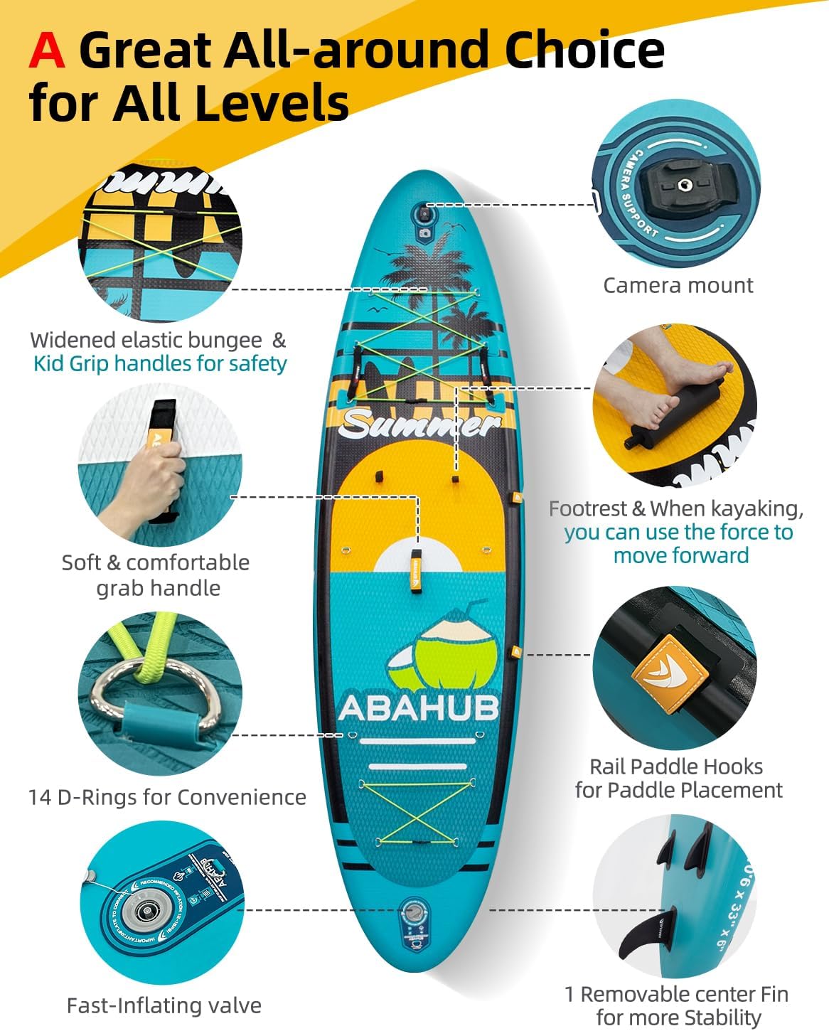 Papan Dayung Tiup Lebar 10,6 k - Fishing Kayak Inflatable ulasan dan harga
