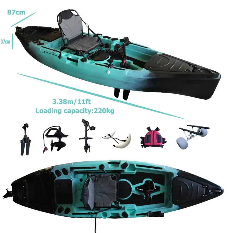 Kayak Pedal Flap Drive 11ft HD - Fishing Kayak Pedal Drive ulasan dan harga