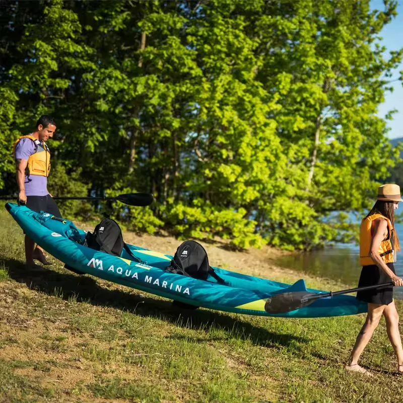 Perahu Kano Kayak Tiup 1-2 Ora - Fishing Kayak Paddle ulasan dan harga