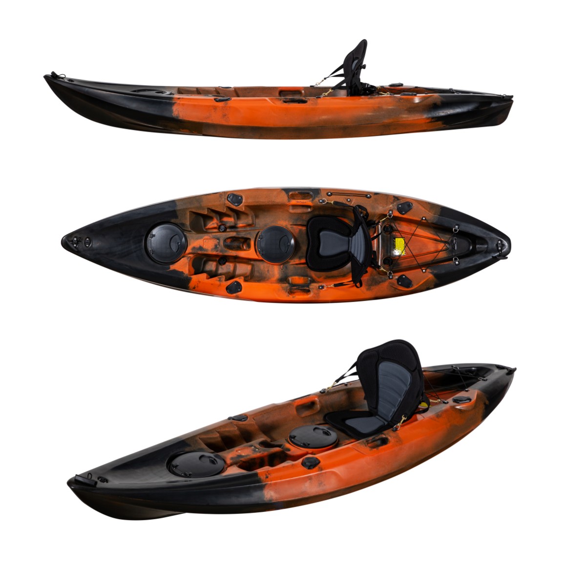 Buatan Cina satu orang memanci - Fishing Kayak Sit On Top ulasan dan harga