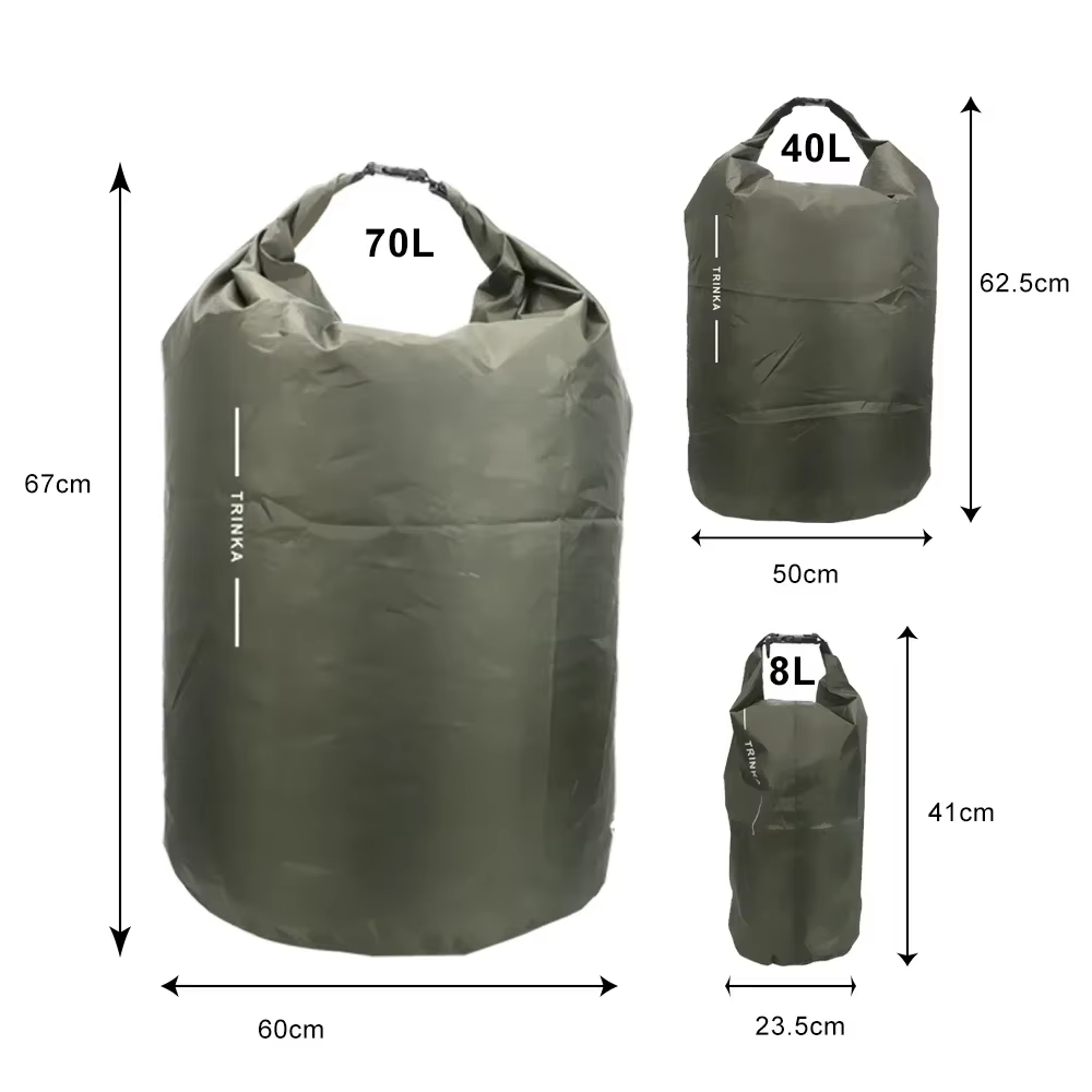 8L 40L 70L Tas Kering Tahan Ai - Fishing Kayak Crate ulasan dan harga