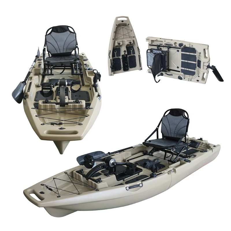 1 Unit Kano Laut Bermotor HDPE - Fishing Kayak Sit On Top ulasan dan harga