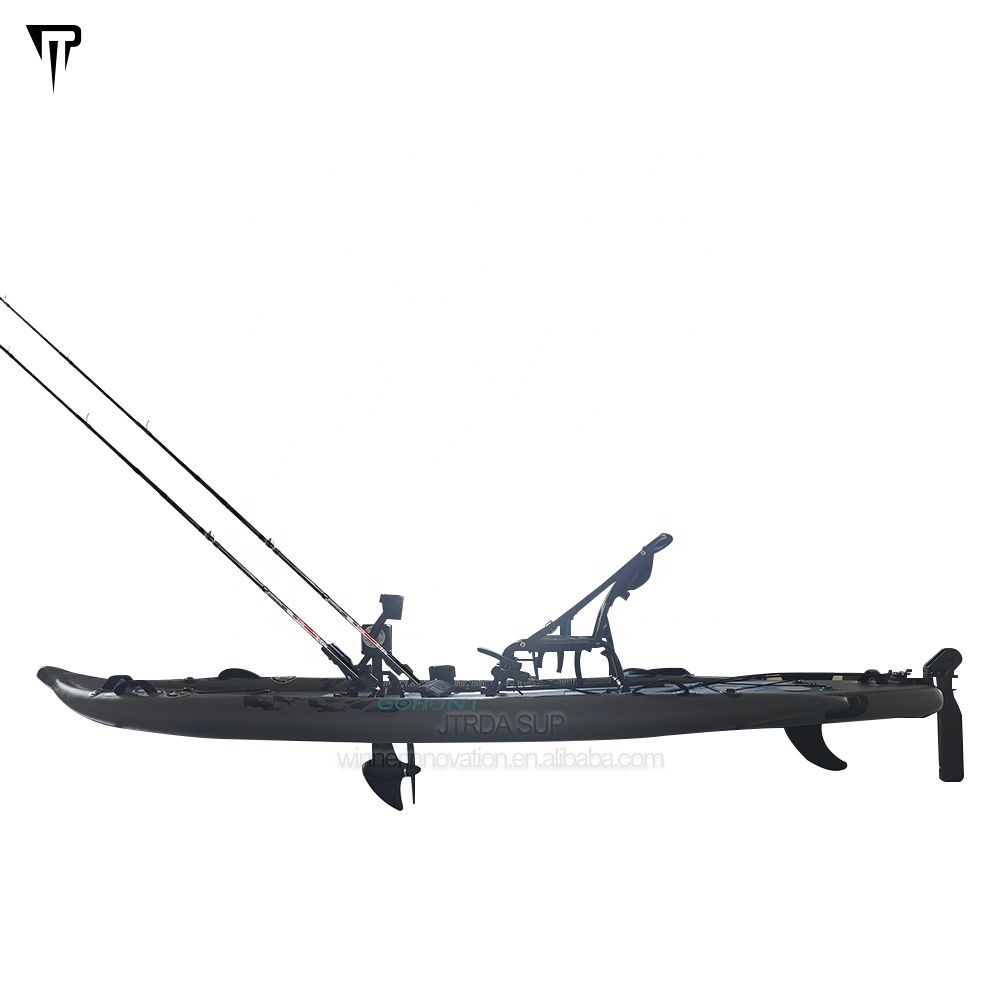 Kayak Tiup Baru JTRDA 2024 Pes - Fishing Kayak Pedal Drive ulasan dan harga