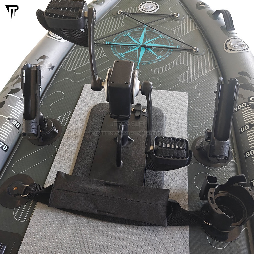 Kayak Tiup Baru JTRDA 2024 Pes - Fishing Kayak Pedal Drive ulasan dan harga