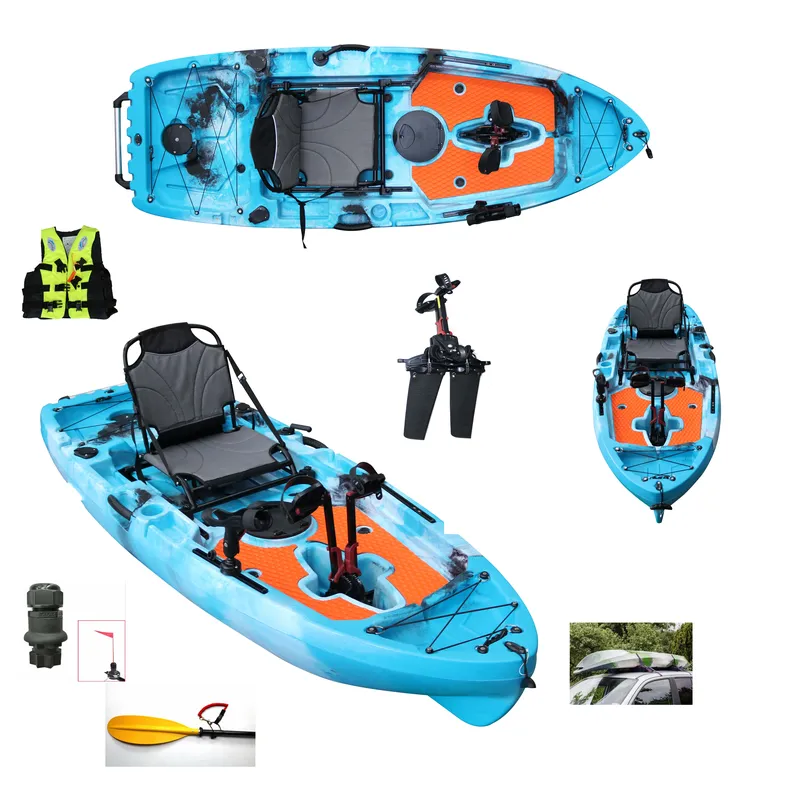 Perahu Kano Viking Ocean Singl - Fishing Kayak Sit On Top ulasan dan harga