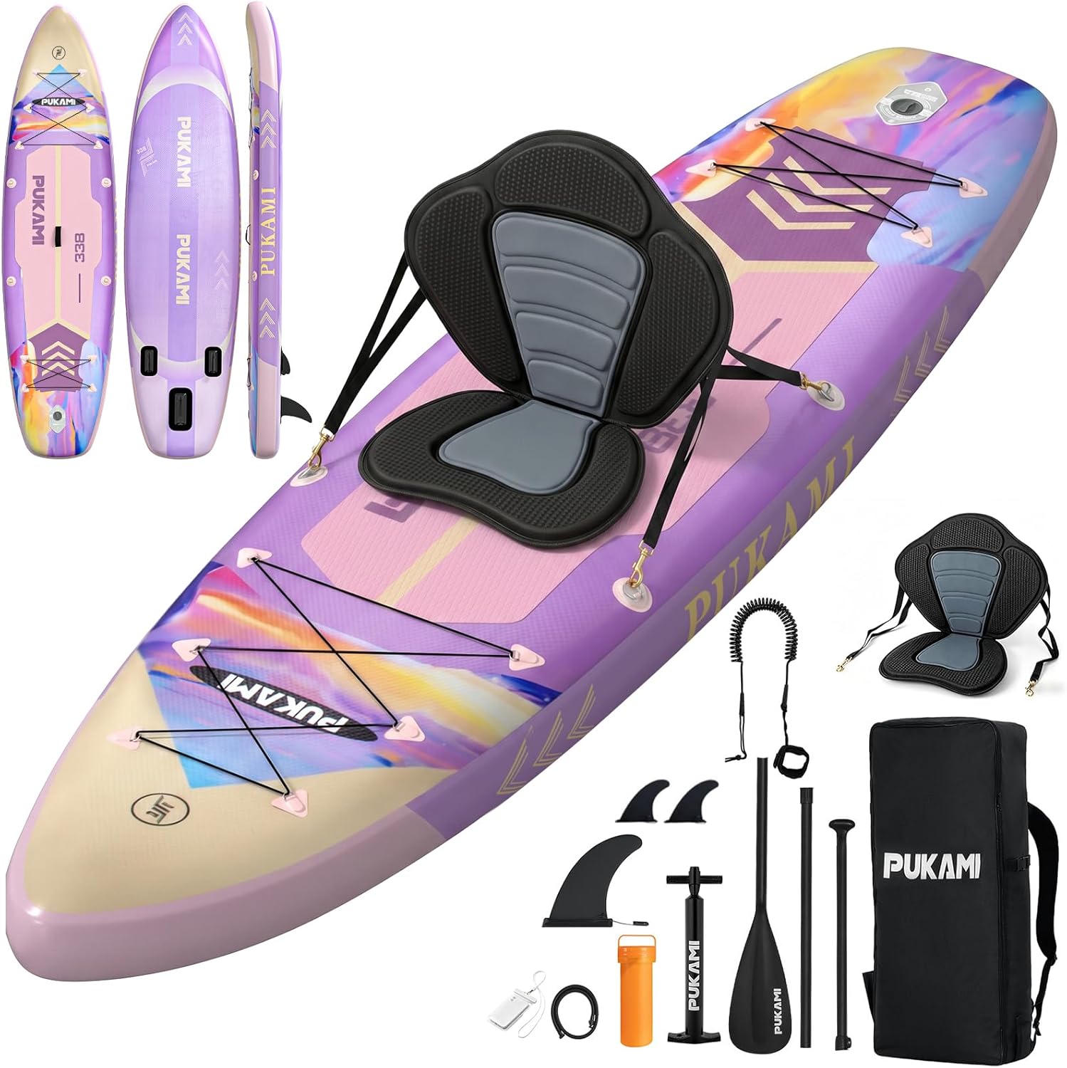 Papan Dayung Tiup Ekstra Lebar - Fishing Kayak Seat ulasan dan harga