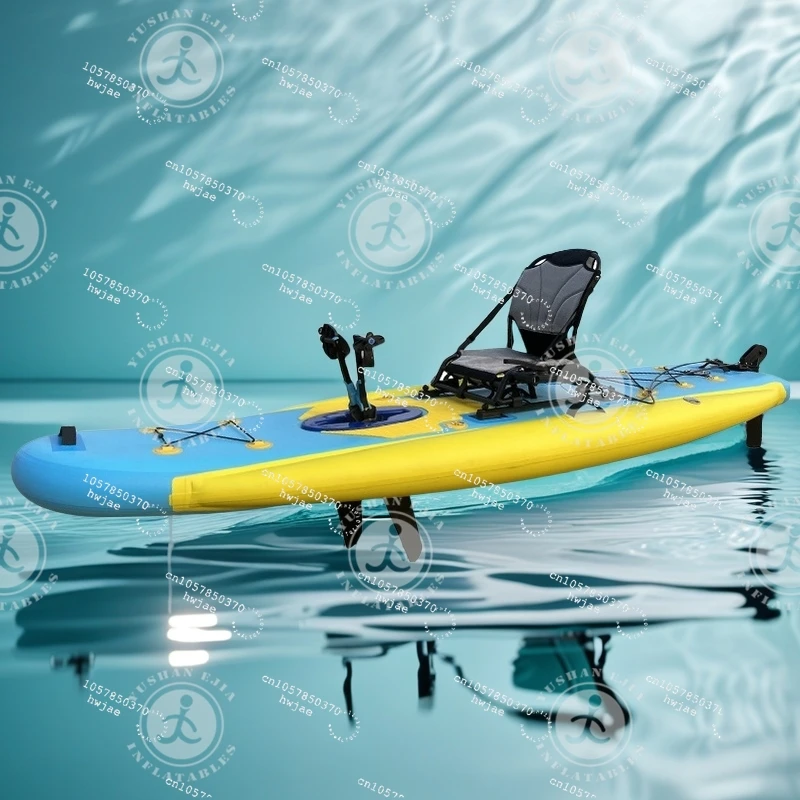 Kayak Pedal Tiup dengan Logo K - Fishing Kayak Inflatable ulasan dan harga